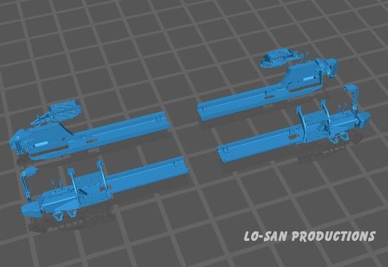 "NOUVEAUTÉ EN PRÉPARATION" Set équipements troisième rail.